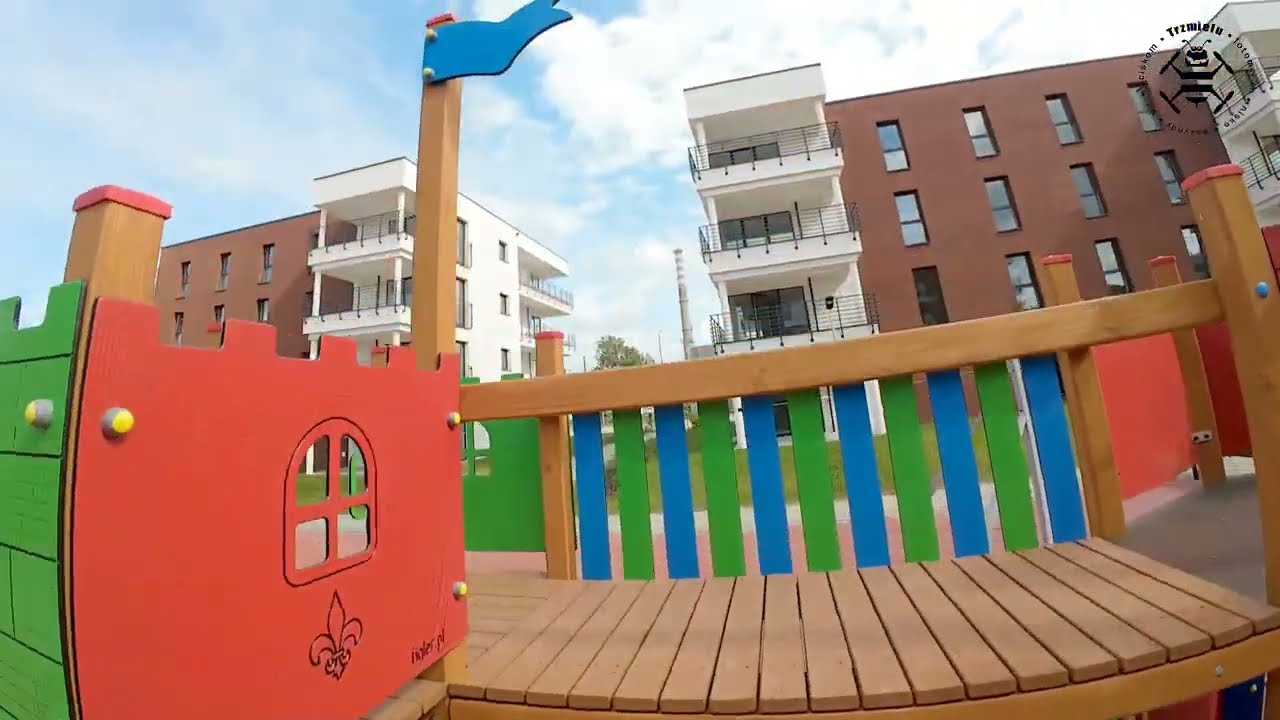 Helenka Zacisze z drona  FPV Inwestycja ZBM TBS w Zabrzu