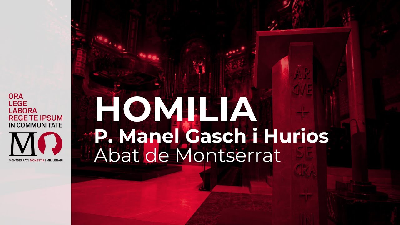 Homilia de la Solemnitat de la Dedicació de la Basílica de Montserrat (3 febrer 2026)