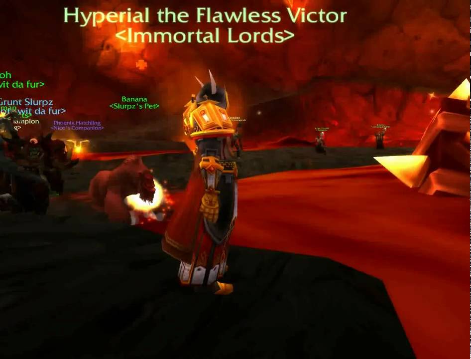 WoW: Legendary: Hyperial obtains Sulfuras