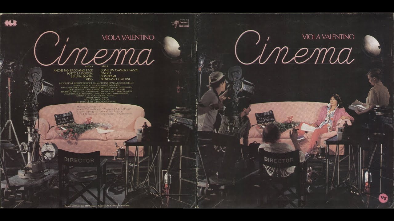 - VIOLA VALENTINO - CINEMA - ( - Paradiso, PRD 20226 - 1980 - ) - FULL ALBUM