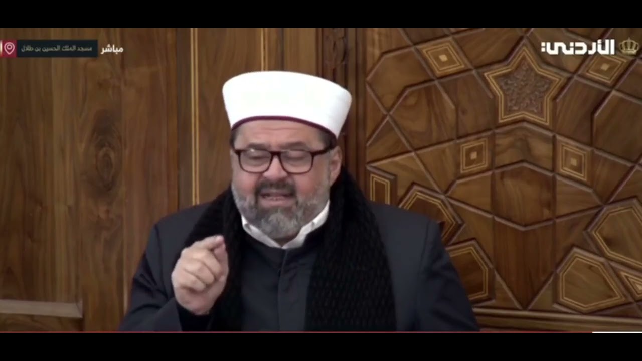 كلمتي في برنامج حديث الغروب على التلفزيون الأردني في الثالث عشر من رمضان لسنة ١٤٤٧