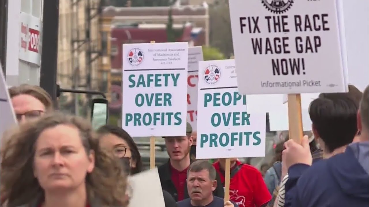Workers at Starbucks, Volvo hold pro-union rallies