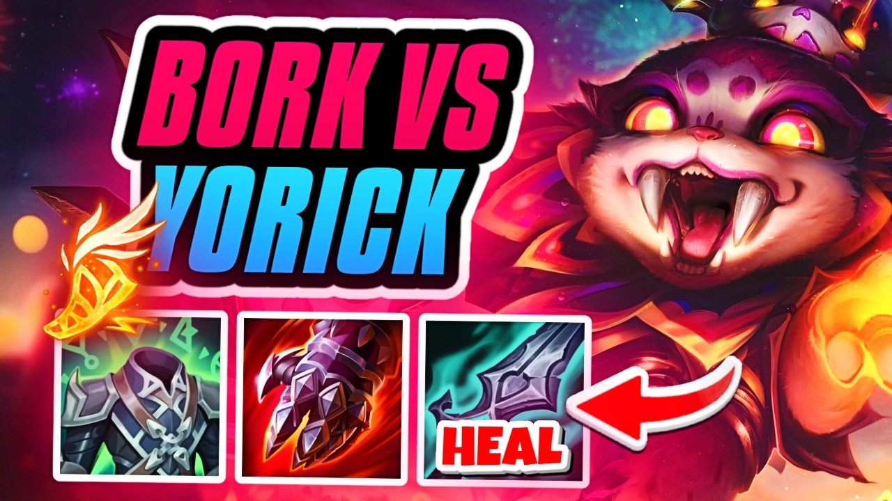 BUILDING BORK TO COUNTER YORICK WITH GNAR!!! Season 16 Gnar Ranked Gameplay (League of Legends)