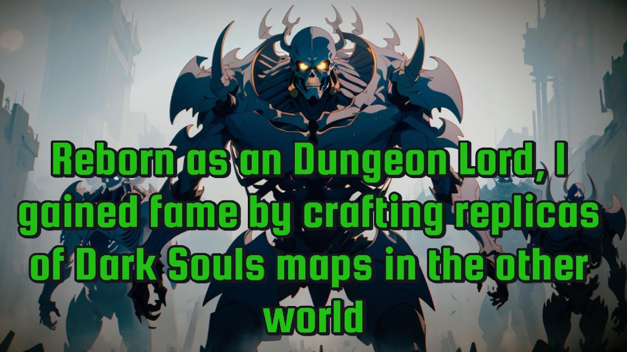 reborn as an dungeon lord, i gained fame by crafting replicas of dark souls maps in the other world