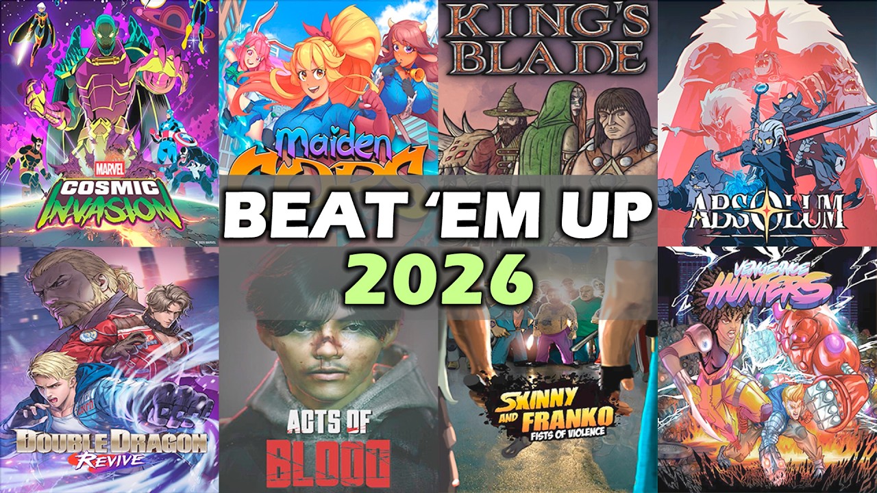 TOP 30 BEAT EM UP GAMES  (2026)