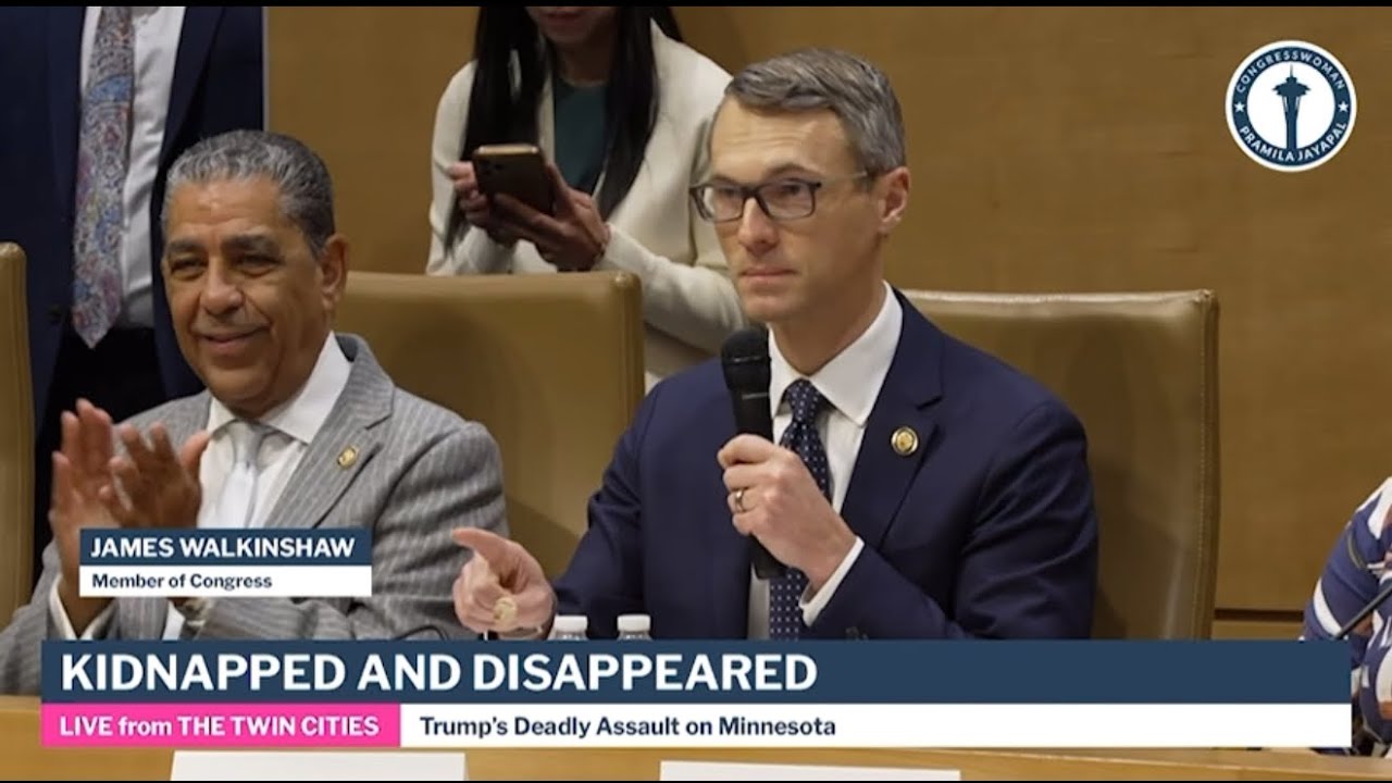 Rep. Walkinshaw, in Minnesota, Demands Accountability for Killing Renee Good at the hands of ICE.