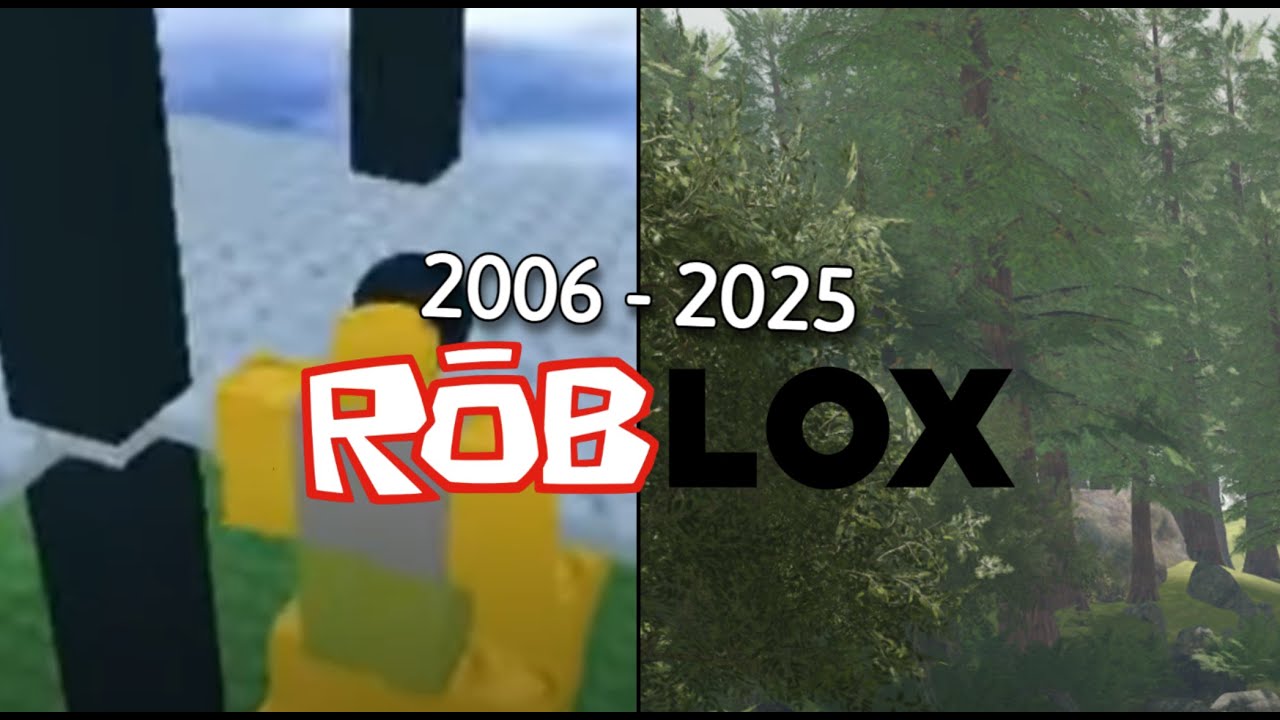 Evolution of Roblox - 2006-2025