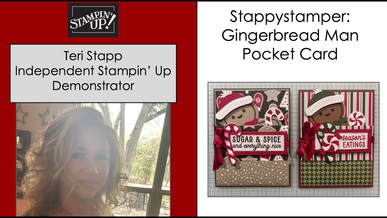 Stappystamper: Gingerbread Man Bundle Pocket Card