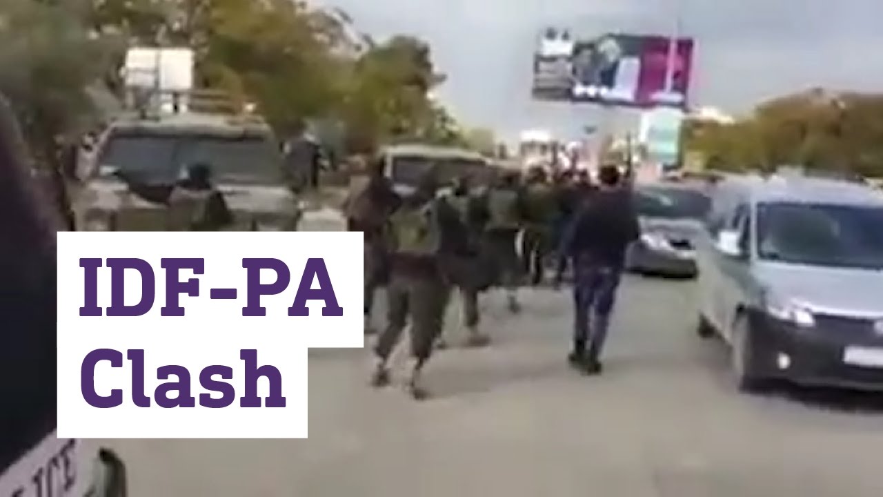 Palestinian forces stop IDF entering West Bank city in rare stand-off