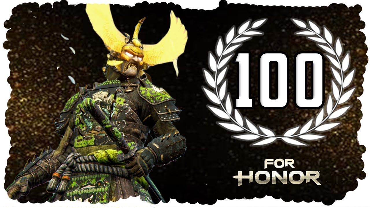 What 100 REPUTATIONS of For Honor Experience Looks Like