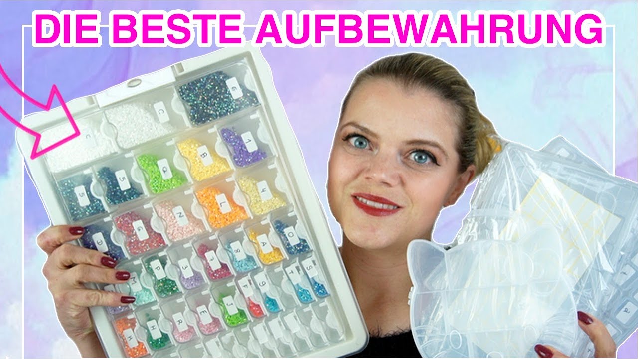 Die BESTE AUFBEWAHRUNG für DIAMOND PAINTING Steinchen
