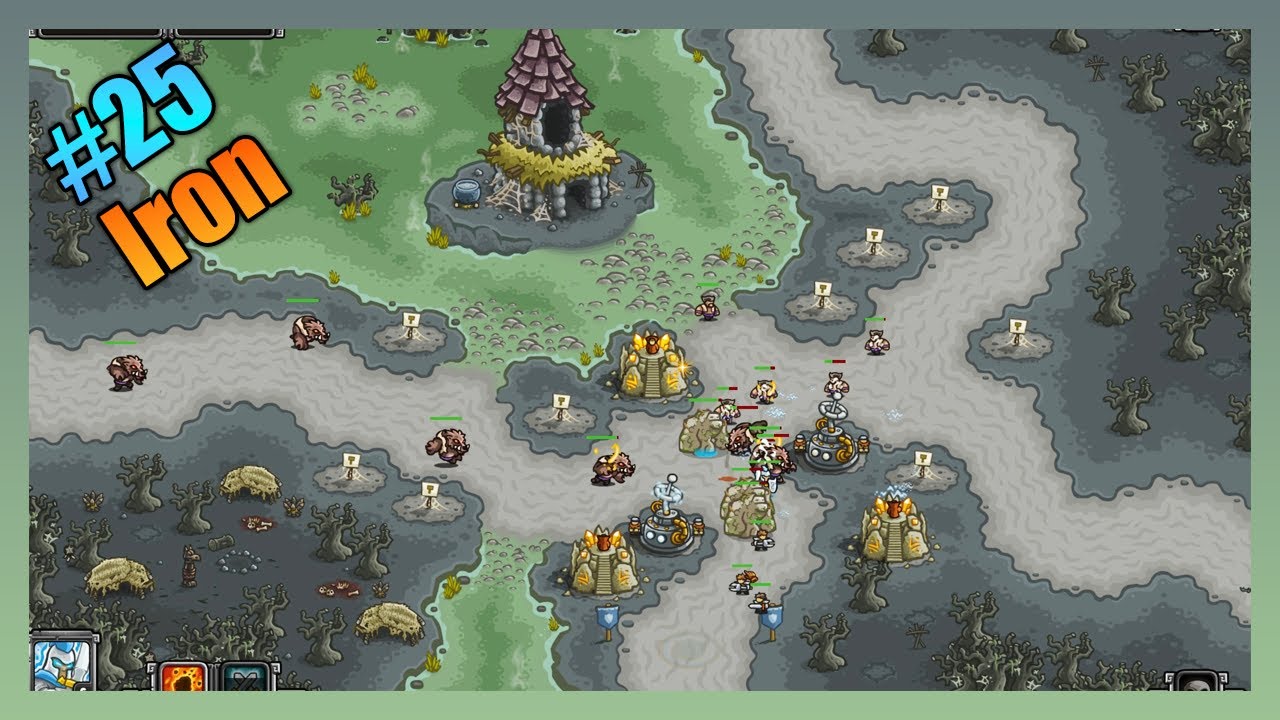 NIGHTFANG SWALE Iron Challenge Walkthrough【Veteran】| Kingdom Rush (Elite Level)