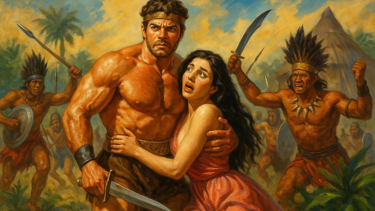 In fuga dal vulcano, in guerra con le tribù: Maciste contro i cacciatori di teste | Film Peplum