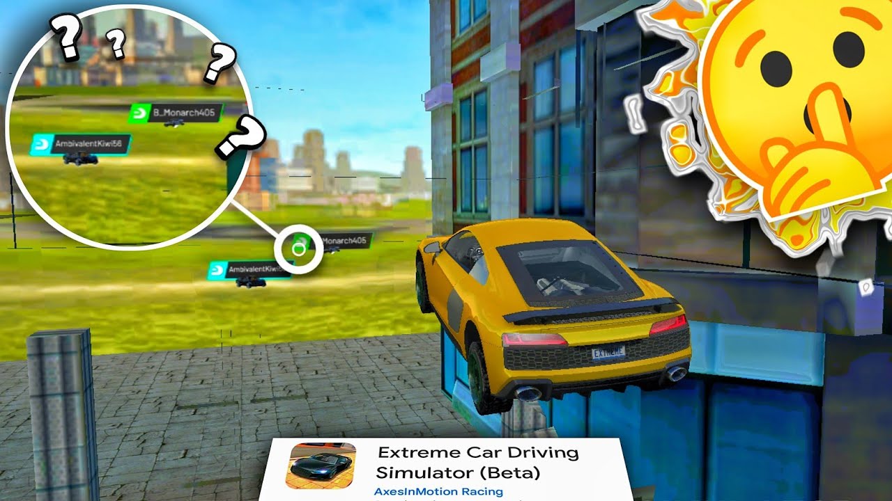 Новое ОБНОВЛЕНИЕ! 👀 (V6.84.6!) и я нашёл секретные места 🤫 — Extreme Car Driving Simulator