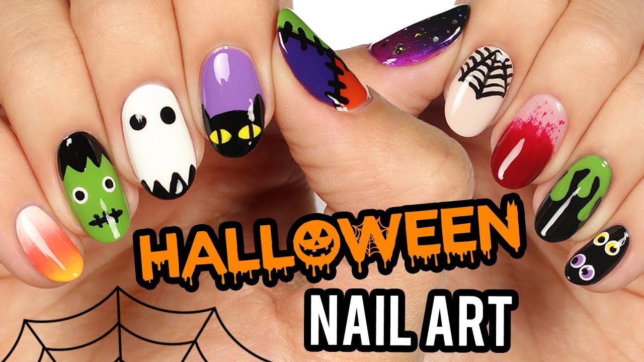 10 Halloween Nail Art Designs: The Ultimate Guide 2018!