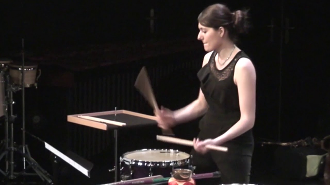 Tap Oratory (Cangelosi) Claire Litzler - Black swamp snare drum