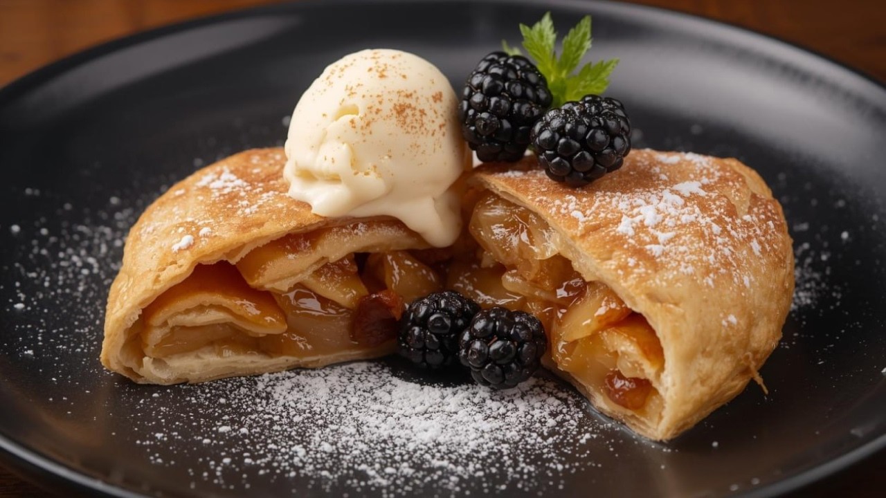 Geheimtipp: Apfelstrudel aus Lavash statt Blätterteig