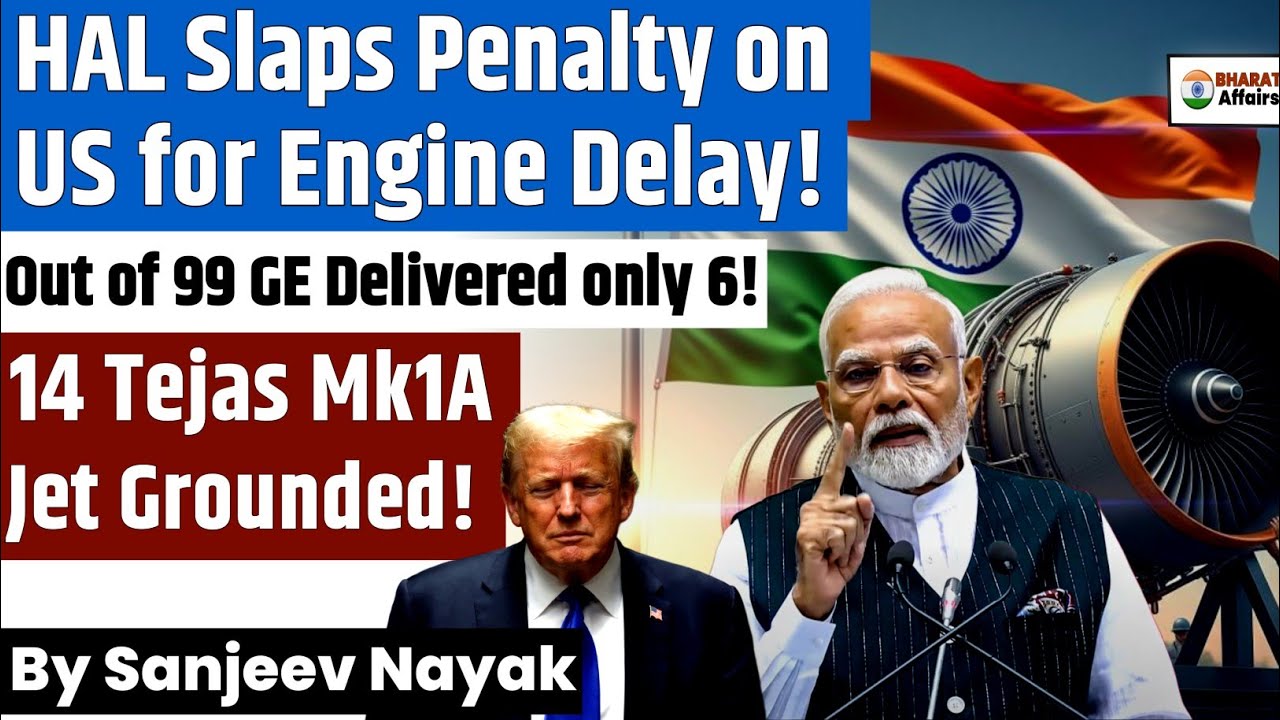 HAL Strikes Back! Penalty Imposed on US Giant GE Over Tejas Delay | By Sanjee Nayak