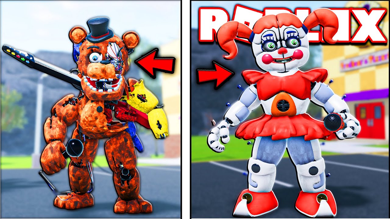 Fusion The Abomination и Sister Location Gamepass в центре внимания! Мега-ролевая игра Fredbears