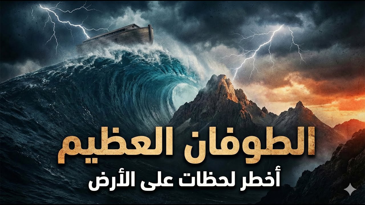#الحكاية_الغامضة|الطوفان العظيم أخطر لحظات على الأرض 