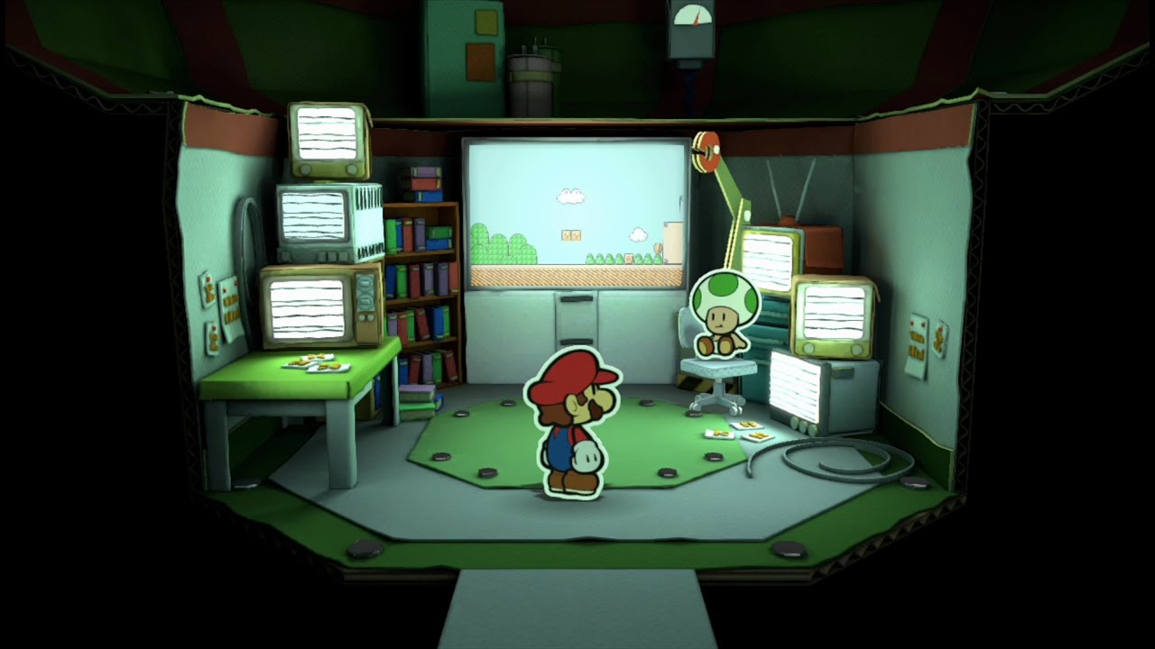 Paper Mario: Color Splash - Green Energy Plant [SPOILERS]