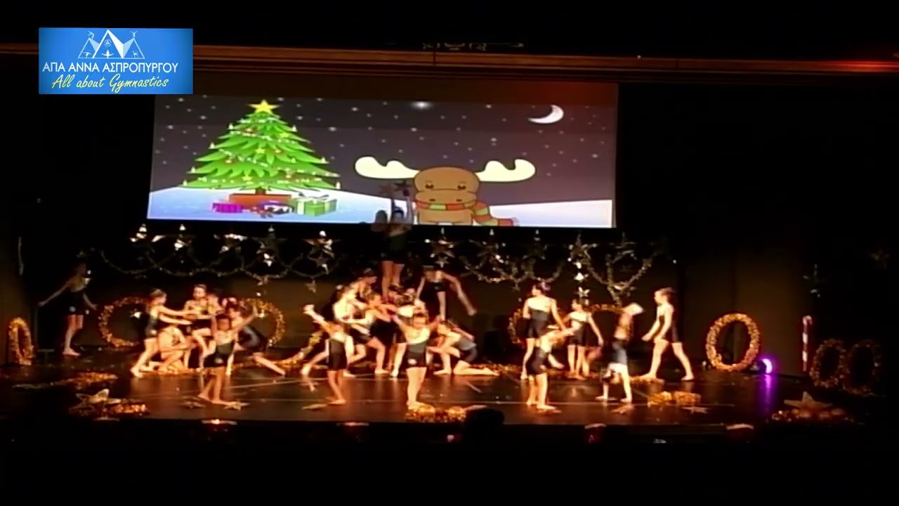 Kids team gymnastics-Carol of the bells 