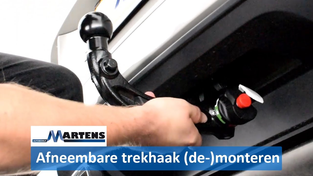Zo de- & monteer je een afneembare trekhaak