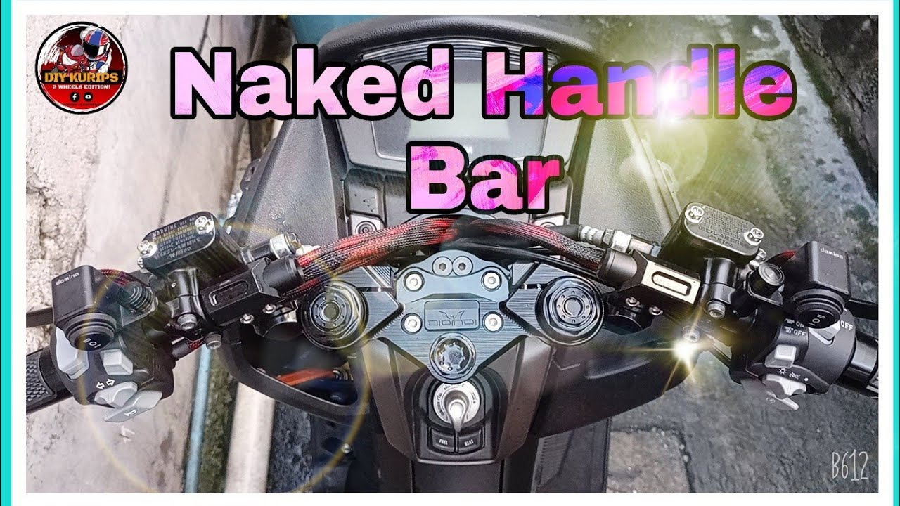 Moto Vlog 43 - Naked handle bar installation