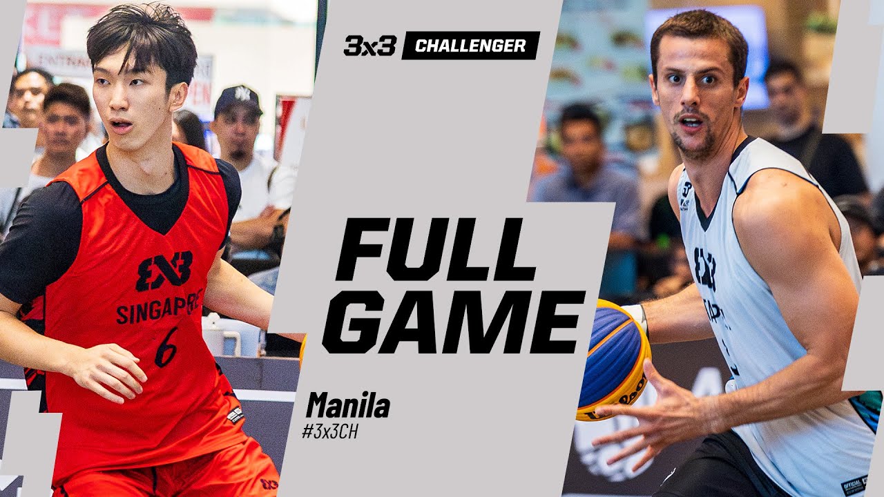 Сингапур против Тайбэя | Полный список матчей | FIBA ​​3x3 Manila Challenger 2025