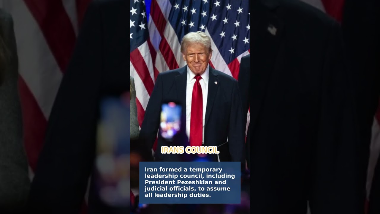 President Trump Agrees to Talks with Irans New Leadership After Khameneis Death