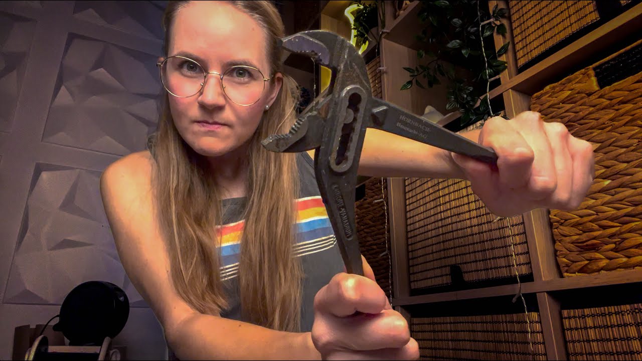(AGGRESSIVE) ASMR Mechanic 👩🏼‍🔧 fixing your tingle immunity & sleep problems