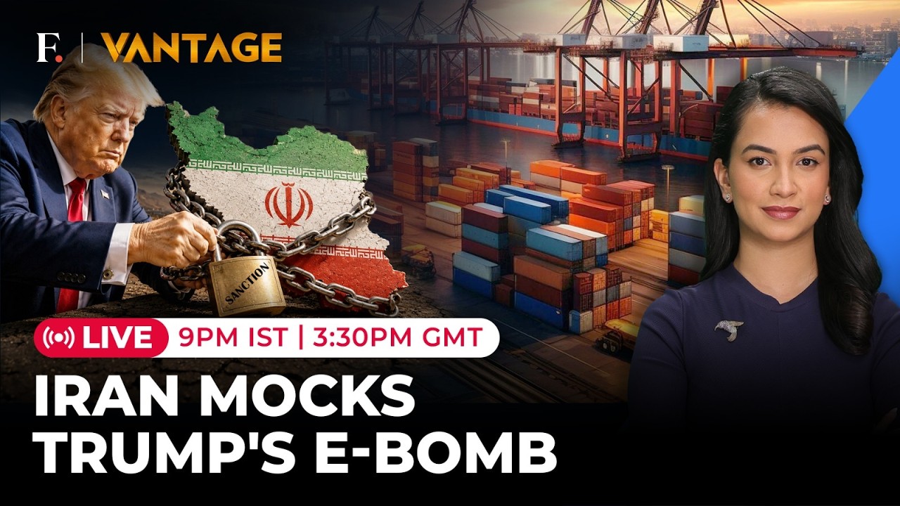US Iran War LIVE: Trump Announces Economic D-Day for Iran; Tehran Mocks | Vantage on Firstpost