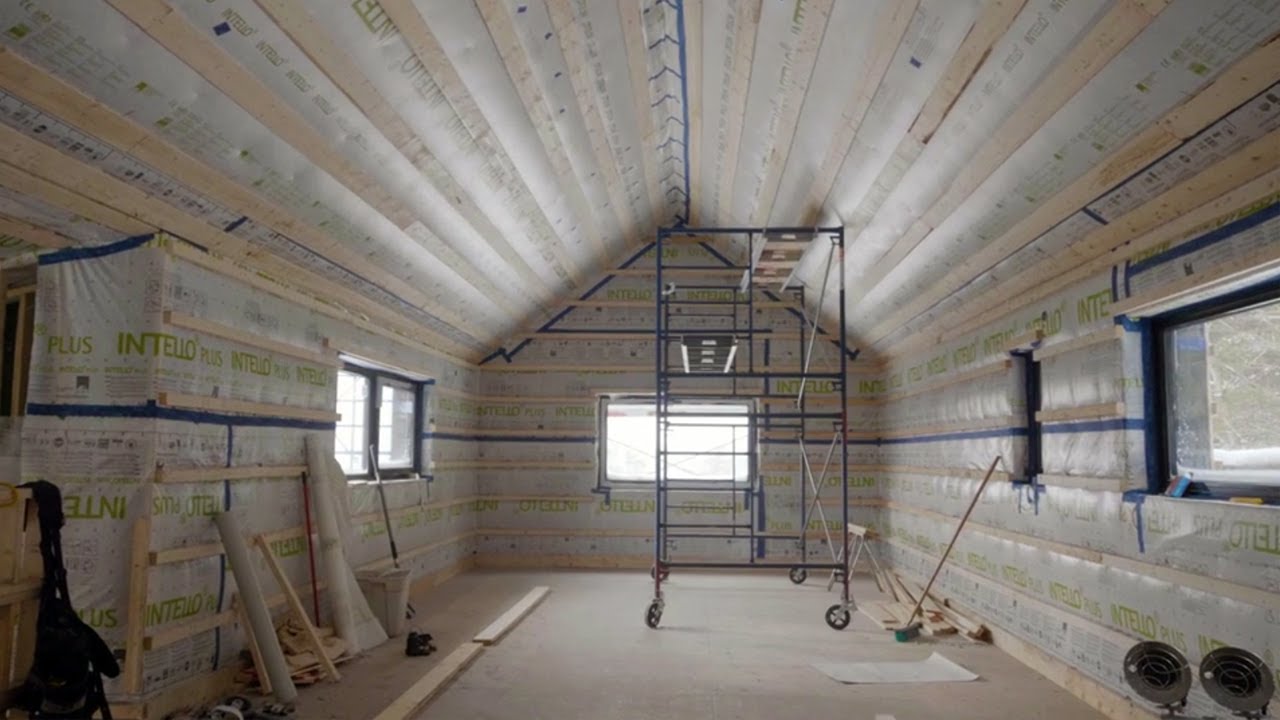 Maison Passive Saltbox - &Eacute;pisode 2/5 - La structure