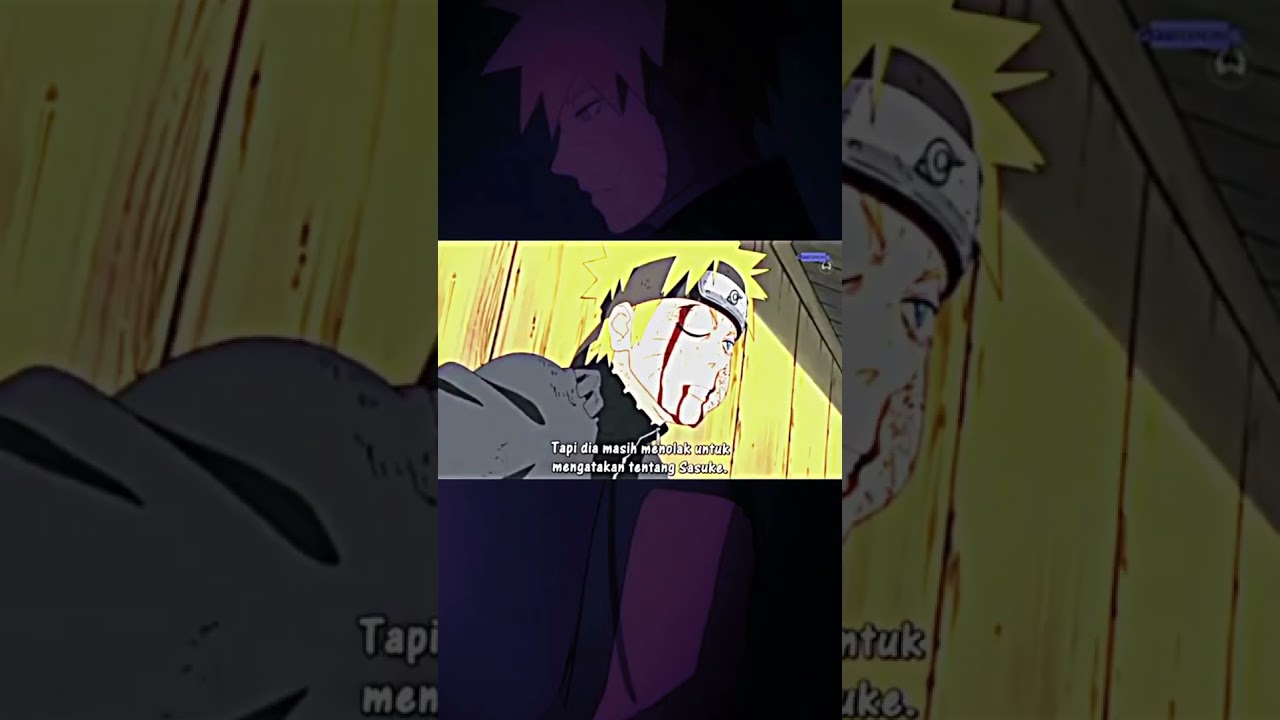 Naruto rela dipukuli demi sakura,bantu subscribe ya gays