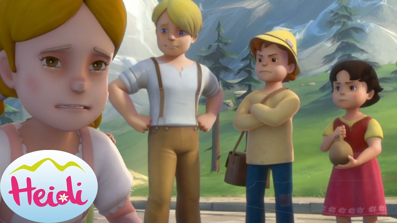 Theresa hat alle belogen! - Heidis Abenteuer🗻🌷 - Cartoons für Kinder 🏔🌼