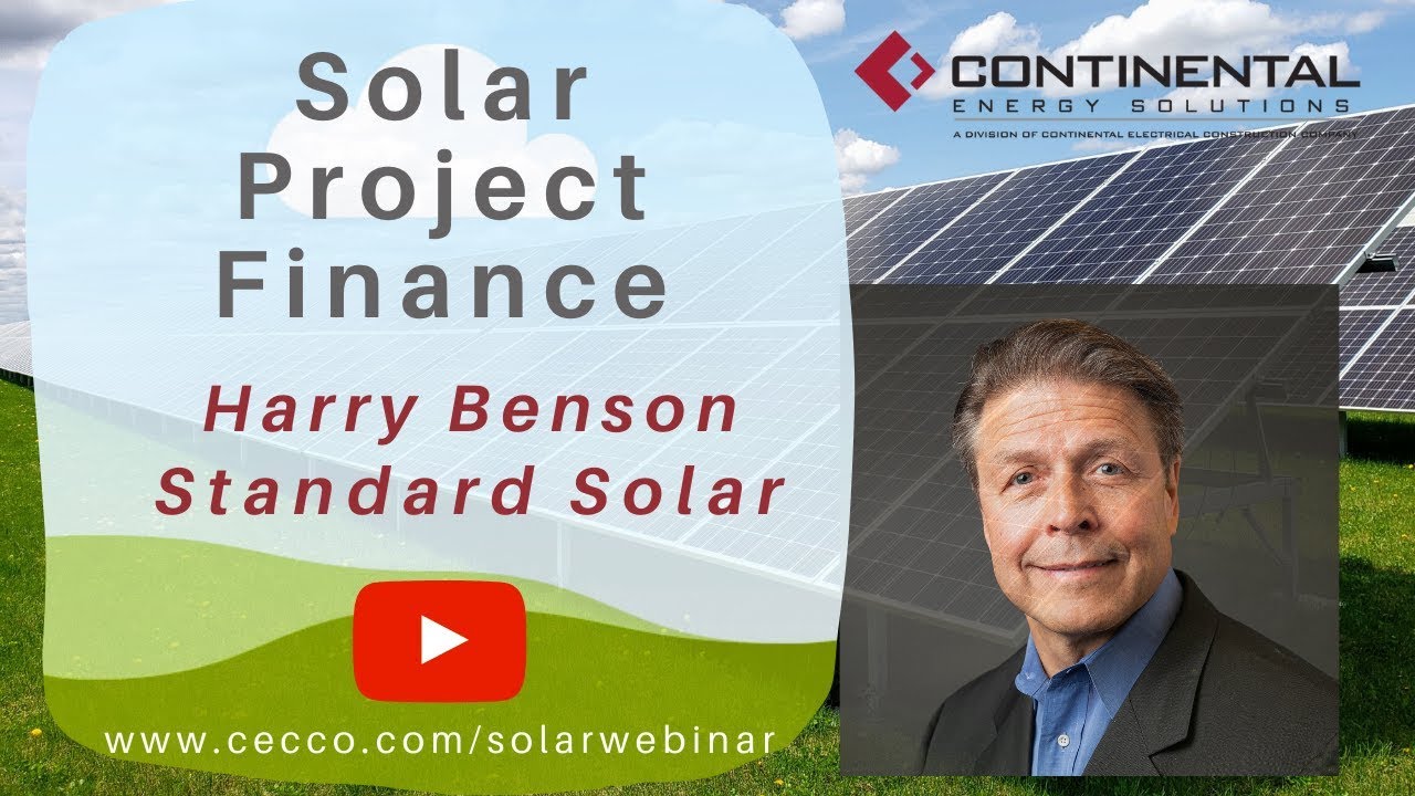 Harry Benson - Solar Project Finance in the Midwest