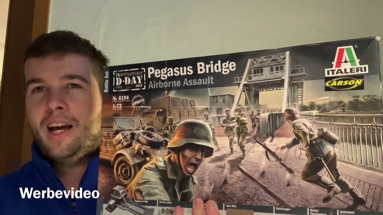 Unboxing Italeri 6194 Pegasus Bridge Airborne Assault Battle Set 1/72