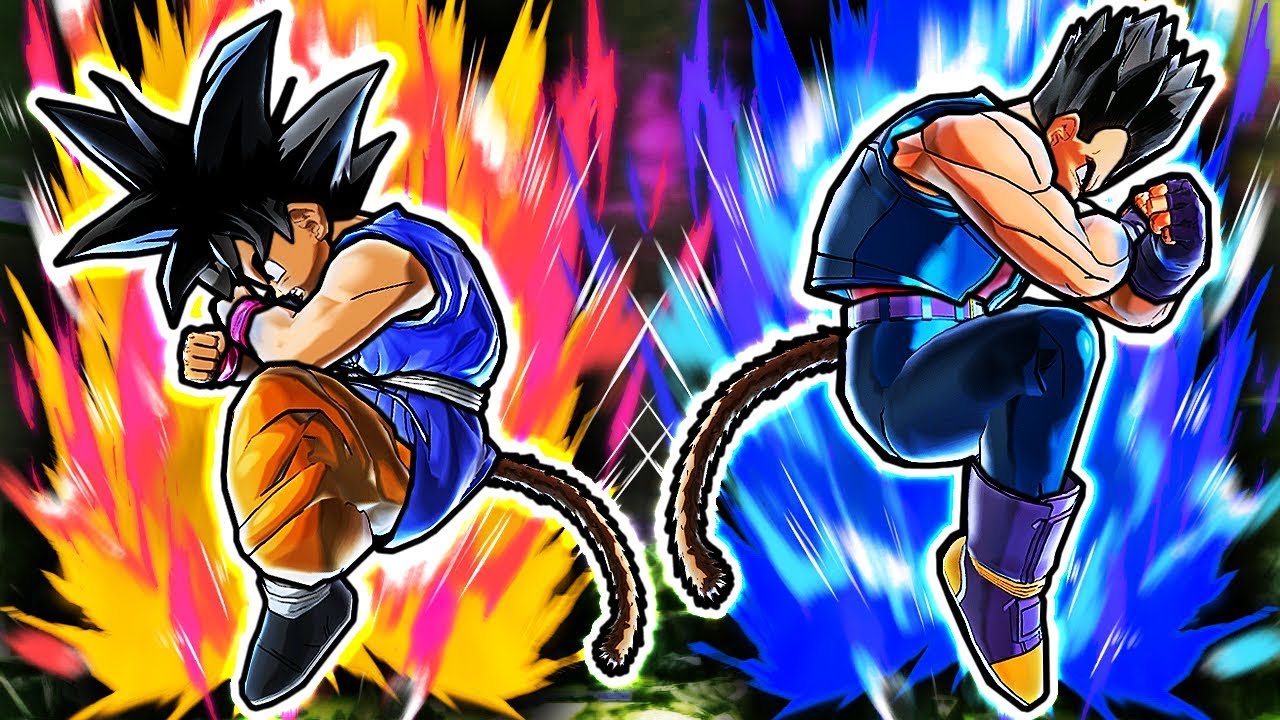 NEW GT GOKU & VEGETA POWER UP SKILL CUTSCENES! Dragon Ball Xenoverse 2 SSJ4 Goku & Vegeta Transform