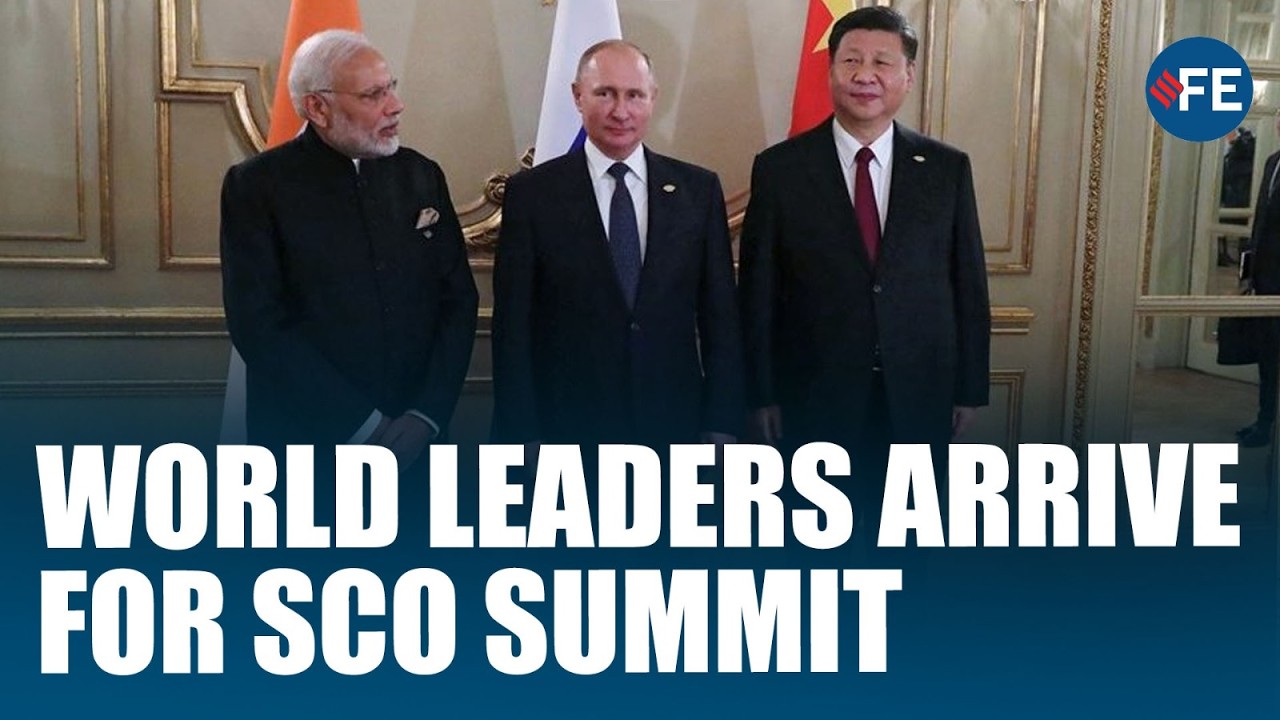 World Watches As Global Leaders, Xi Jinping, Putin & Modi Arrive For The Major SCO Summit
