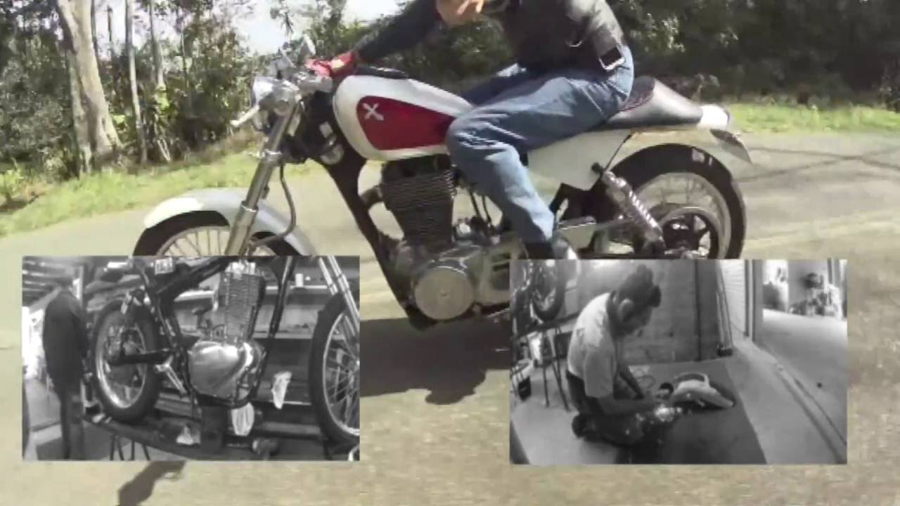 Suzuki Savage ls650 (s40 Boulevard) Caferacer Conversion