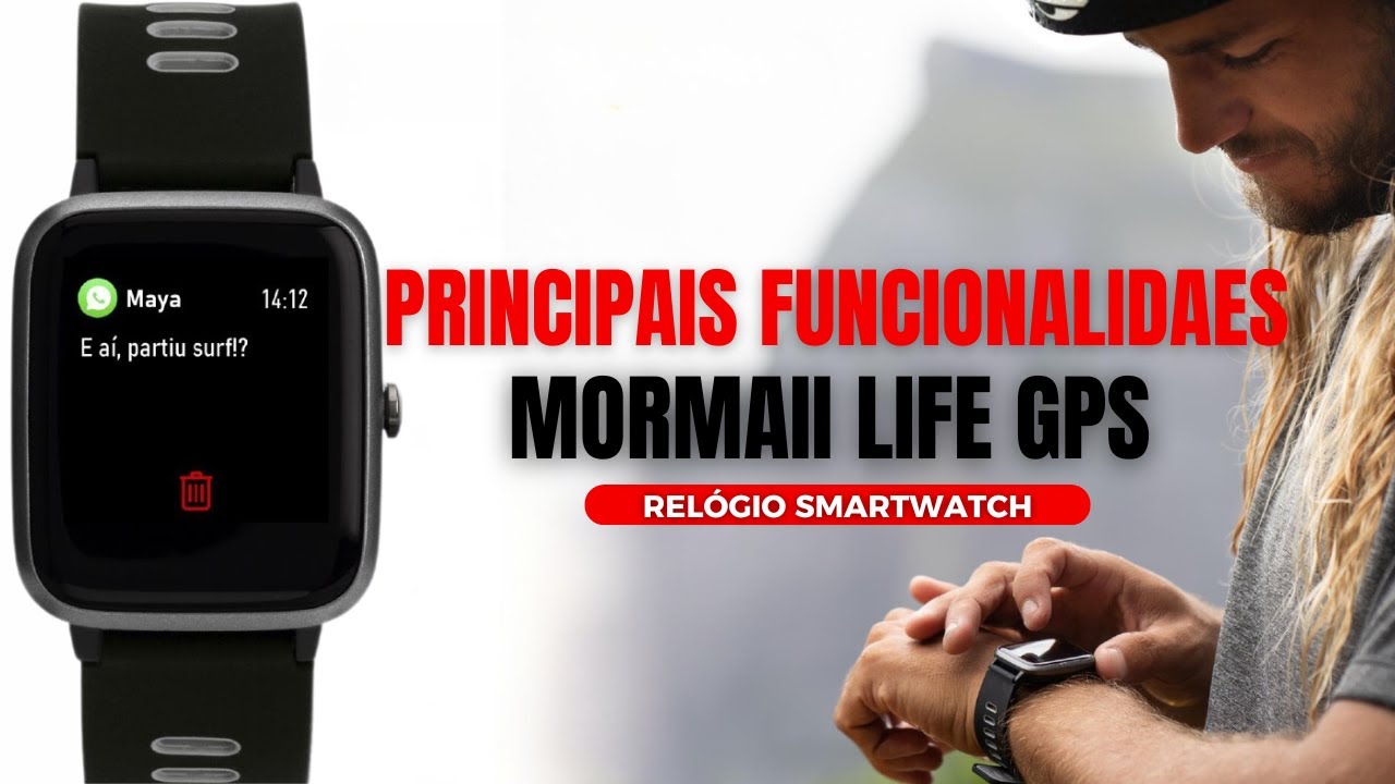 Principais Funcionalidades Relógio Mormaii Life GPSl | Smartwatch #smartwatch