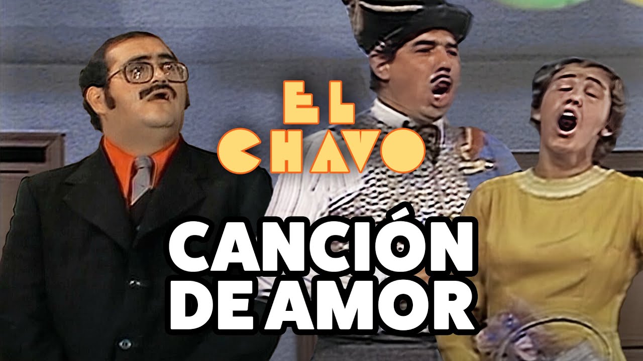 Doña Florinda y el profesor Jirafales le cantan al amor | El Chavo del 8