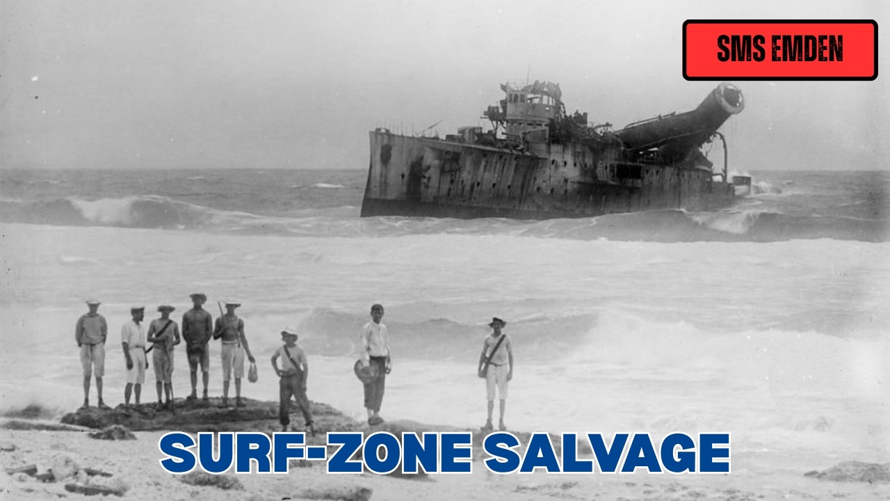 Recovering SMS Emden: The WWI Wreck Raid for Guns and Secrets