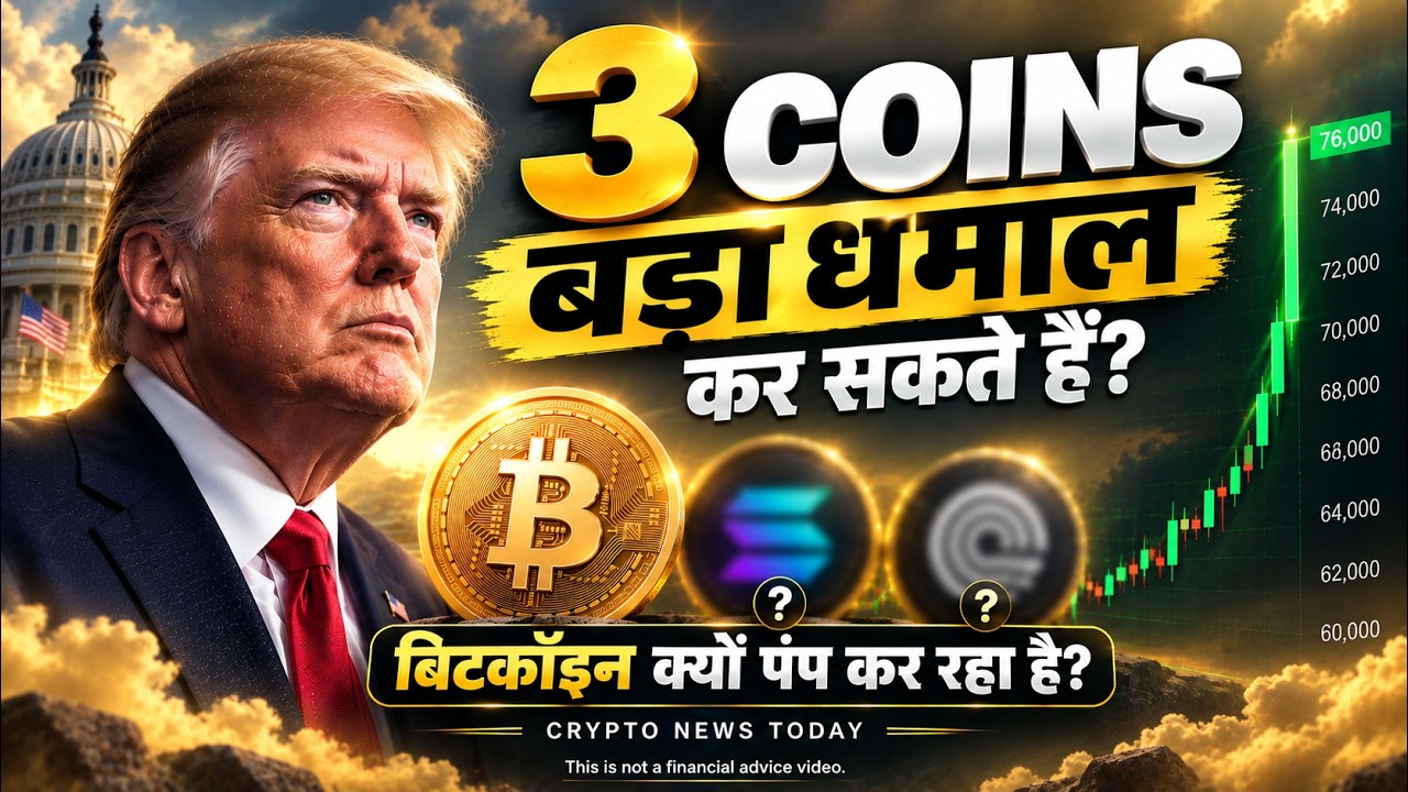 3 CRYPTO COINS DON'T FORGET 🚀 CRYPTO NEWS TODAY 📈 BITCOIN LATEST UPDATE TODAY