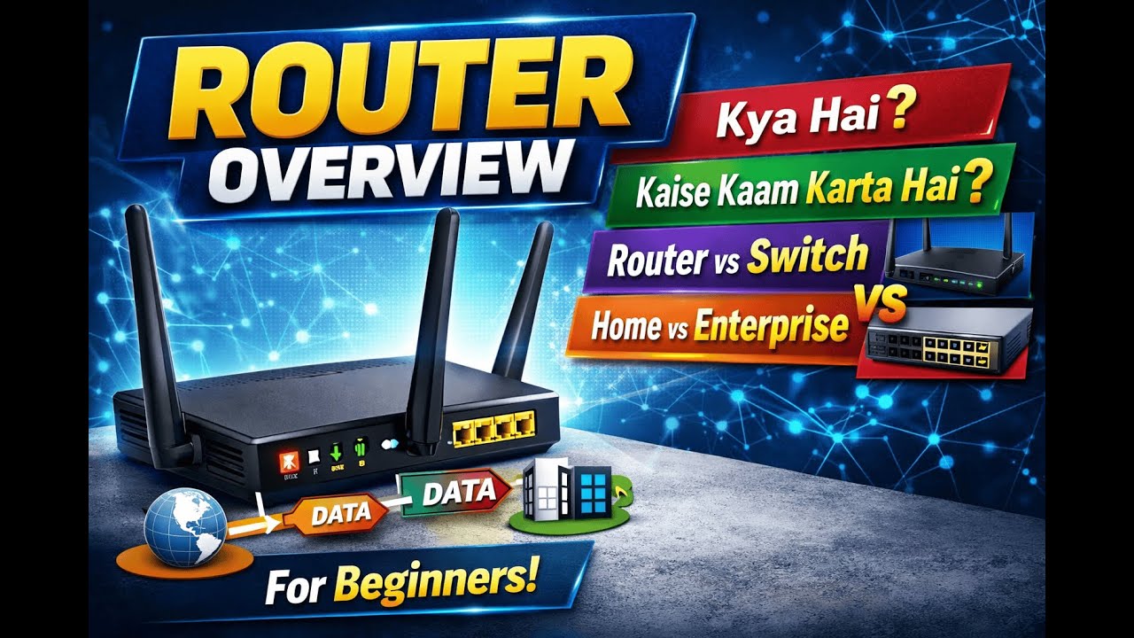 Complete Overview Of Router lec2