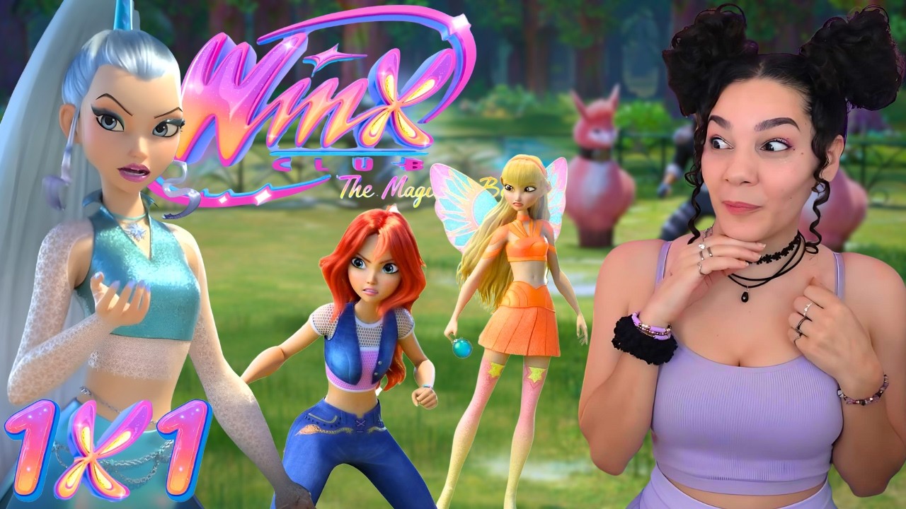 WATCHING Winx Club: The Magic Is Back FOR THE TRIX | 1x1 Reaction  A New Fairy in Alfea