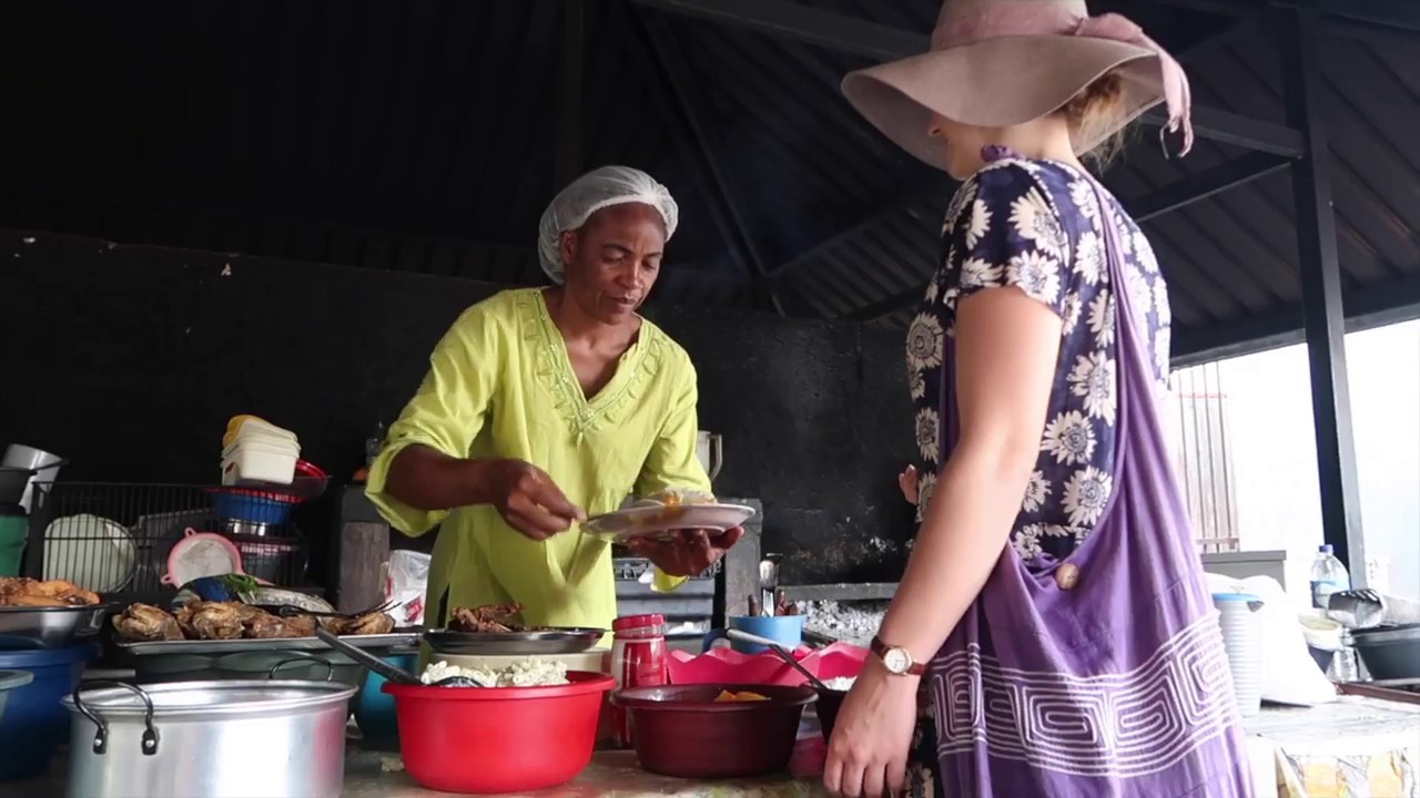 Katie Visits Rundu Open Market