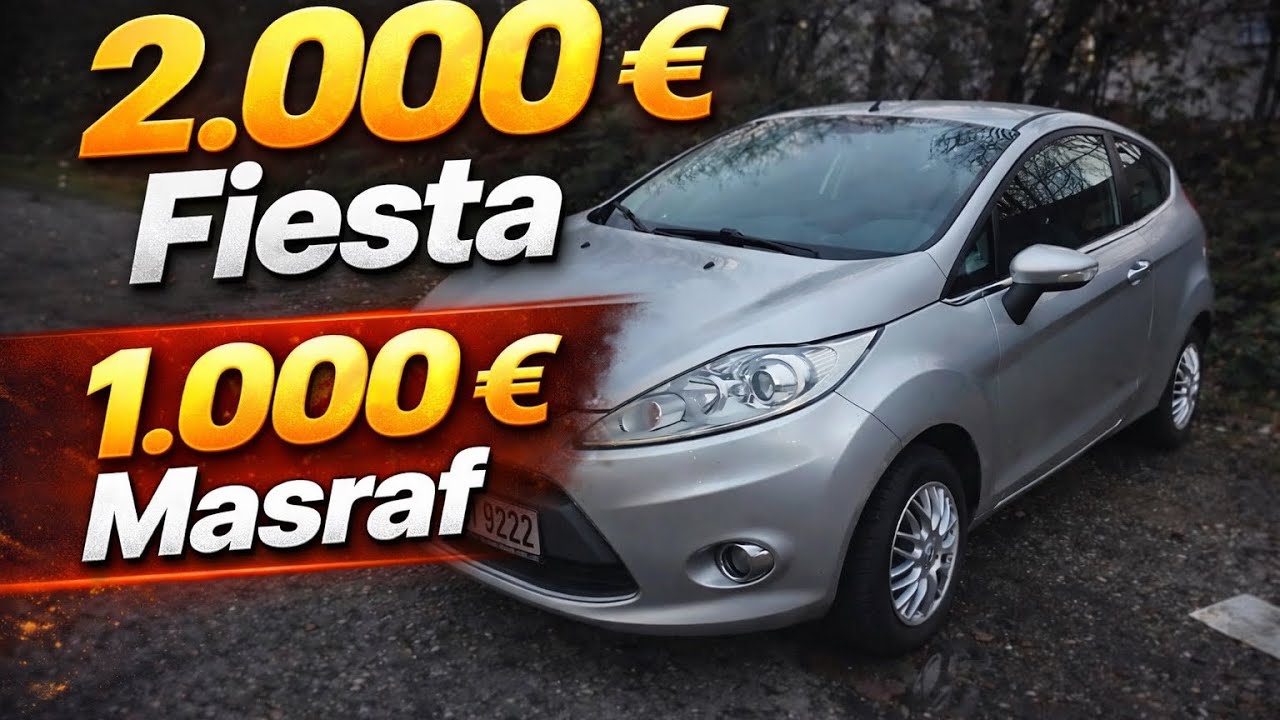 2.000€ Fiesta Aldim 1.000€ Masraf Yaptim
