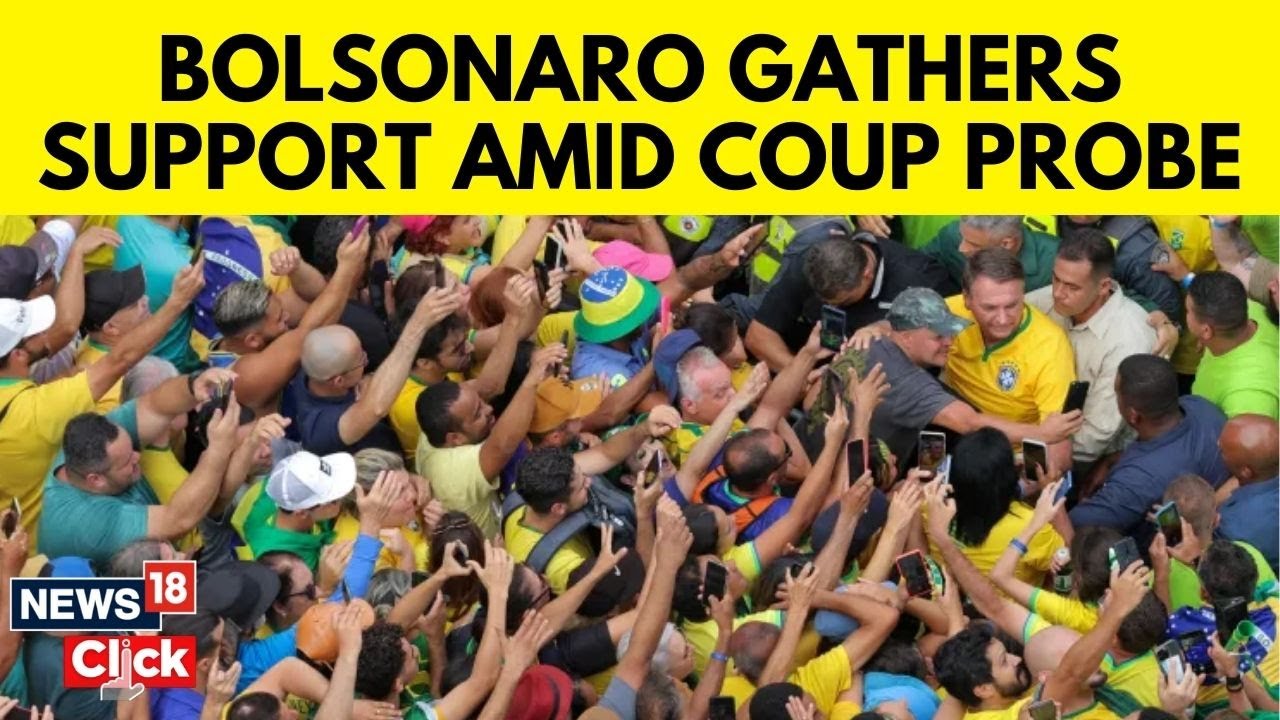Supporters Of Brazilian President Jair Bolsonaro Gather To Protest | Brazil News Live | N18V