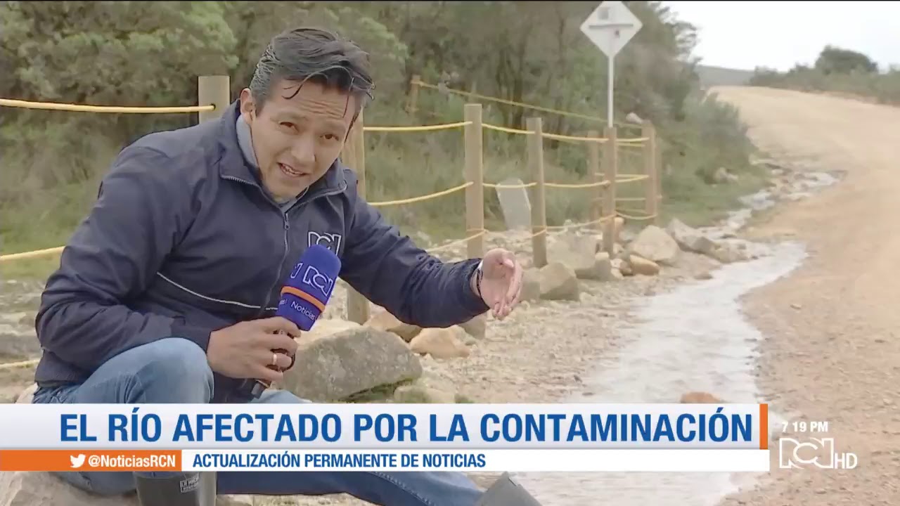 El triste contraste del nacimiento y la desembocadura del Río Tunjuelo